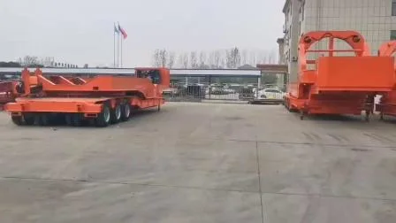 Wind Blade Semi Trailer Spezialtransport Mill Blade Trailer